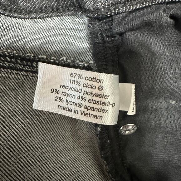 Lane Bryant Black Jeans Womens 22 Flex Magic Waist Signature Mid Rise Skinny - Picture 6 of 8